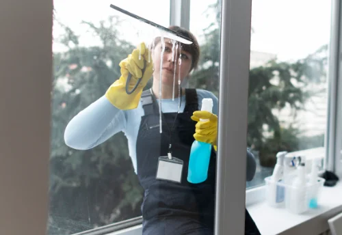 Nettoyage de vitres intérieures et extérieures à Landry